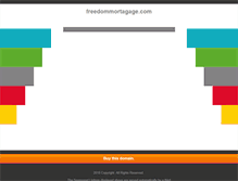 Tablet Screenshot of freedommortagage.com